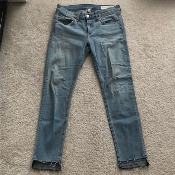 rag & bone Denim - rag and bone step hem capri jeans 28 rag & bone Denim - rag and bone step hem capri jeans 28